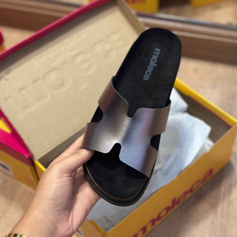 Sandália Moleca Tamanco Plataforma BlackFriday